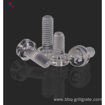 Acrylic Screw transparent plastic screw